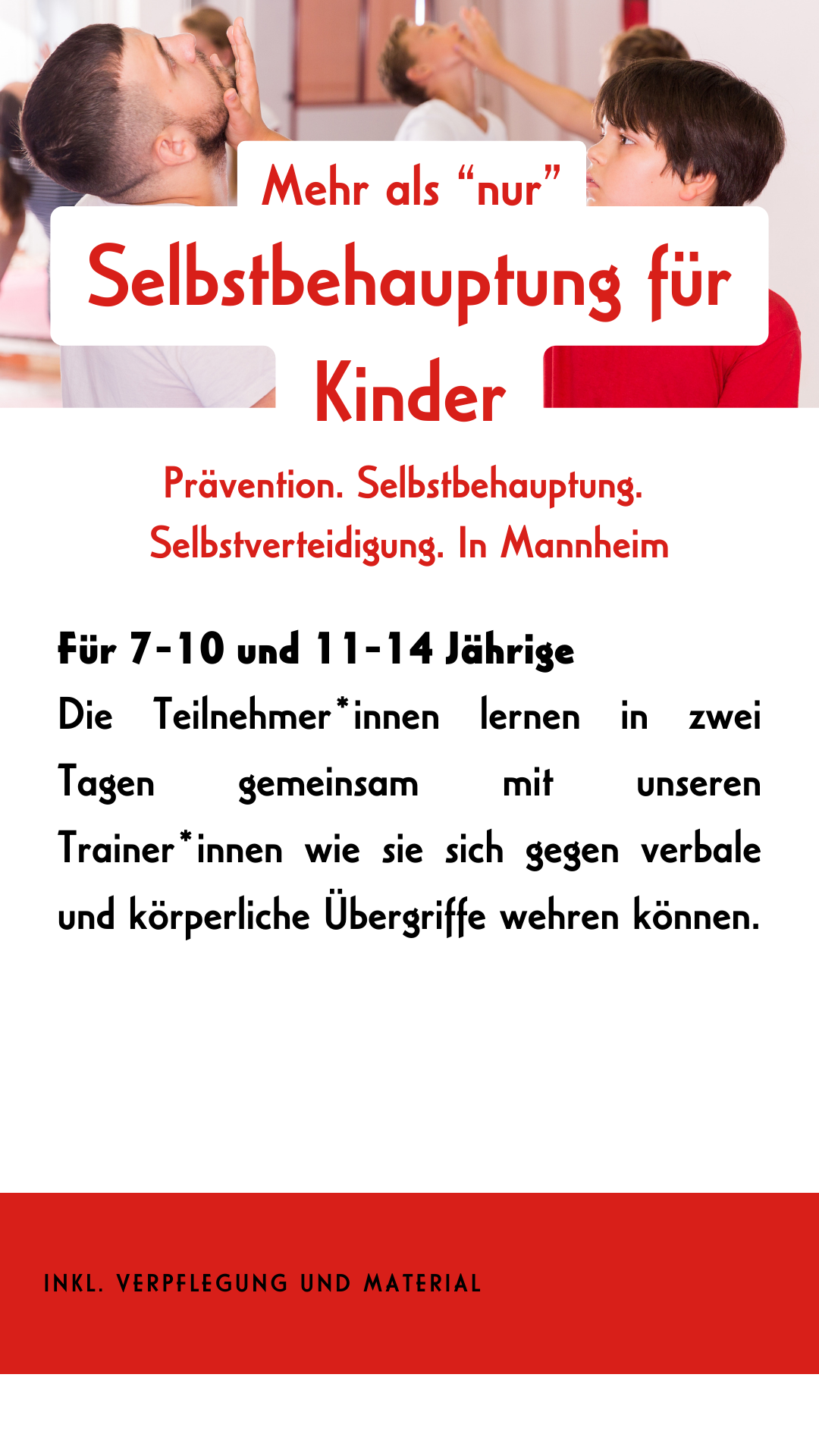 Workshop "Sicher auf dem Schulweg"